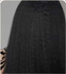 13x4 Lace Frontal Kinky Straight Wig with 150% Density and Invisi Drawstring