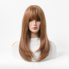 Customizable Fashion Full Lace Wig with Long Curly Hair and Heat Styling Compatibility