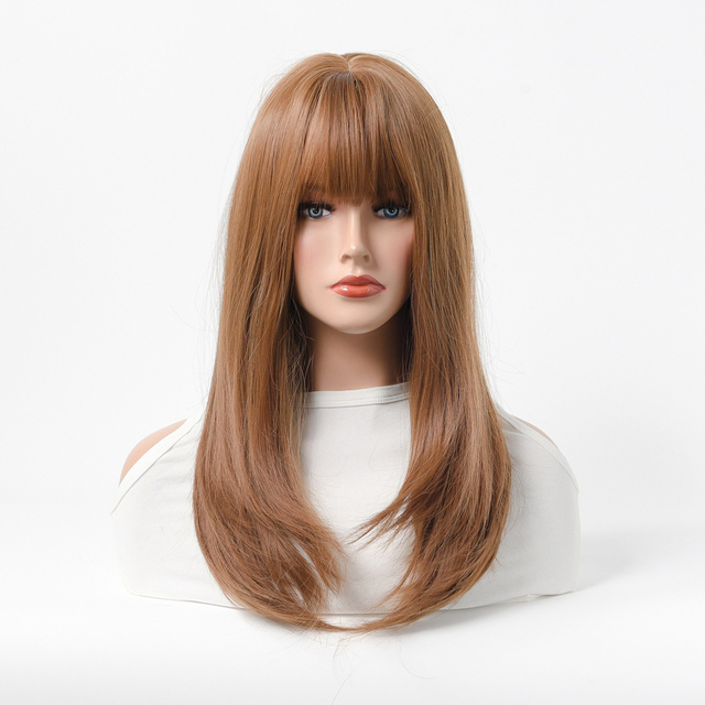 Customizable Fashion Full Lace Wig with Long Curly Hair and Heat Styling Compatibility