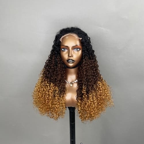 Heat Resistant Fiber Long Wavy Synthetic Wig with Natural Hair Look for Women Cosplay